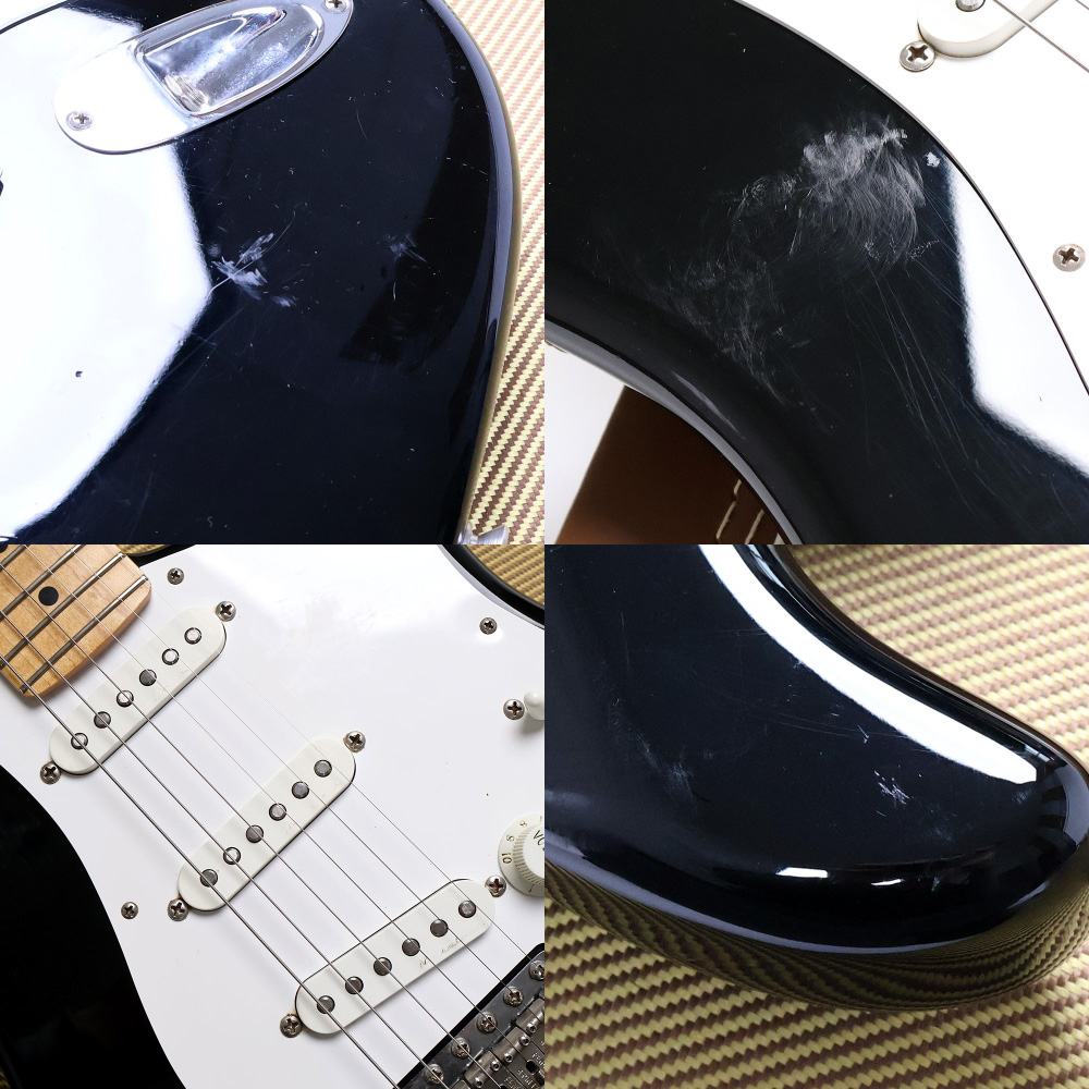 【中古】 エレキギター Fender Custom Shop Eric Clapton Stratocaster Blackie 2009年製 フェンダー カスタムショップ エリック・クラプトンモデル ストラトキャスター 傷、印字カスレ