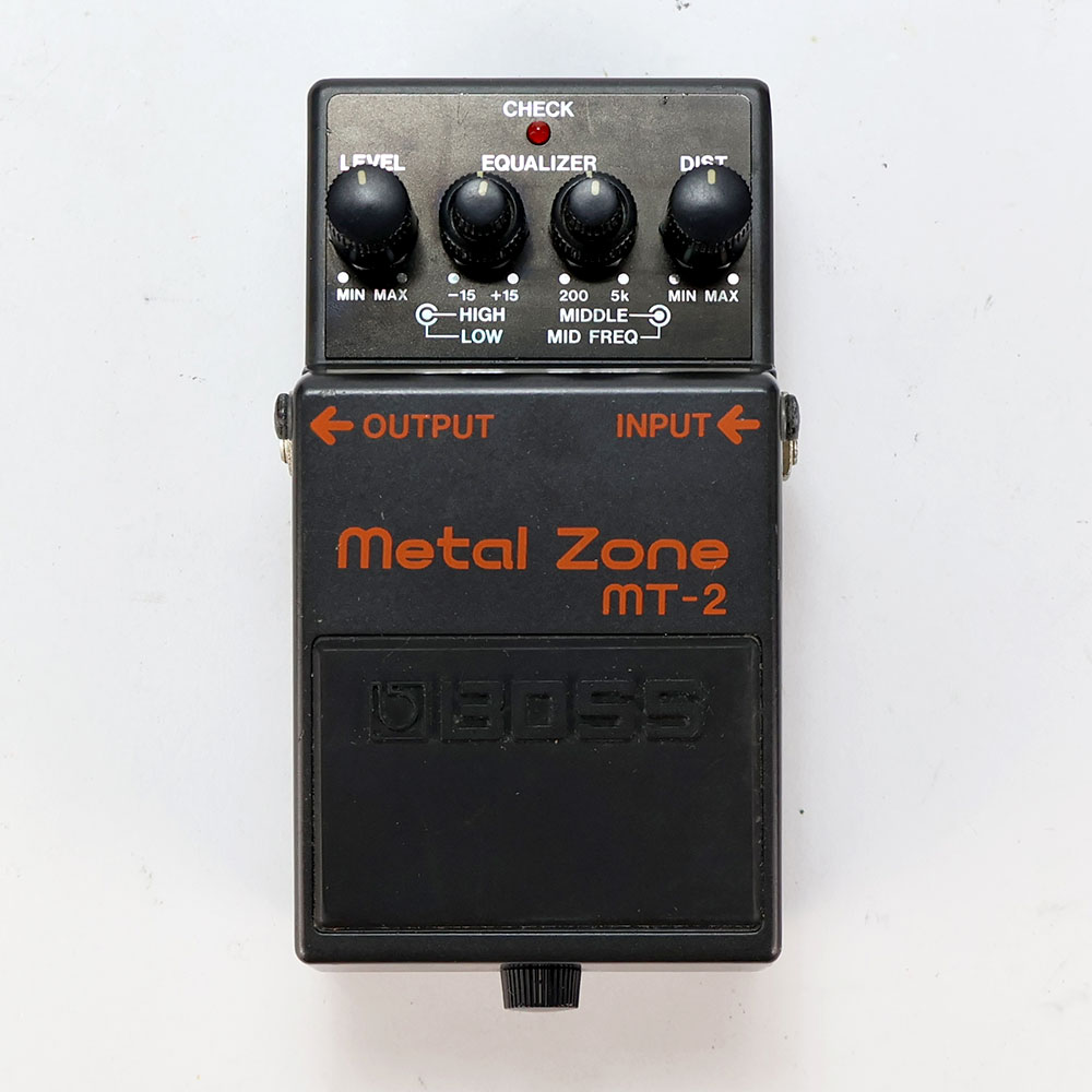 【中古】メタルゾーン エフェクター BOSS MT-2 Metal Zone ボス ギターエフェクター
