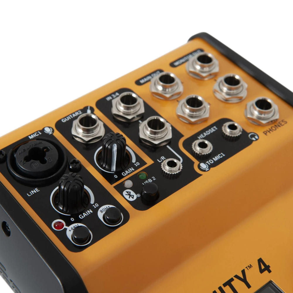 PEAVEY ピーヴィー Unity 4 Digital Mixer デジタルミキサー 入出力パネル画像