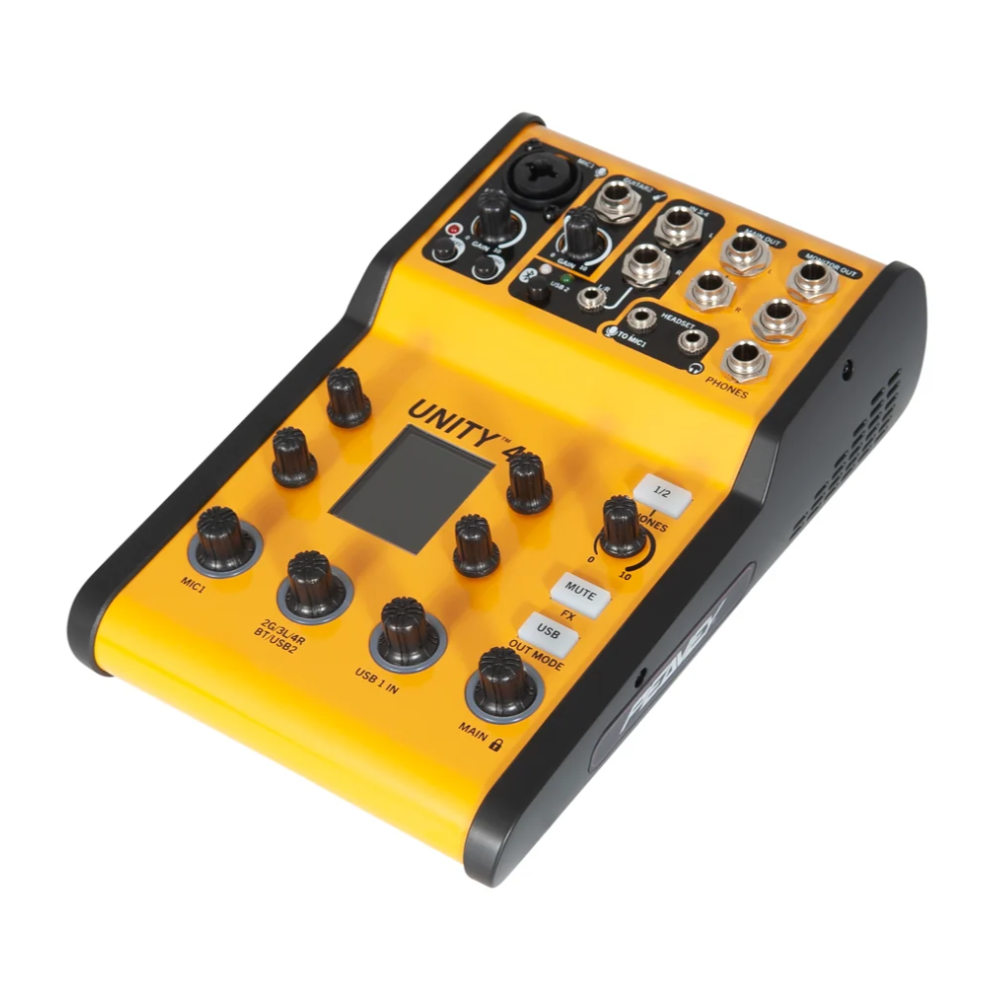 PEAVEY ピーヴィー Unity 4 Digital Mixer デジタルミキサー 右斜めアングル画像