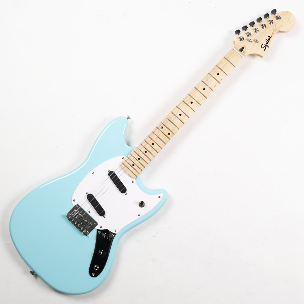 【中古】 Squier スクワイア Sonic Mustang MN Daphne Blue エレキギター
