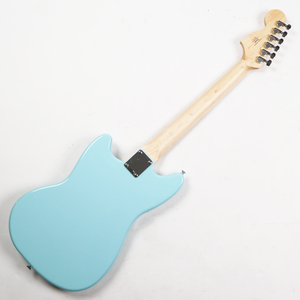 【中古】 Squier スクワイア Sonic Mustang MN Daphne Blue エレキギター ボディバック画像 