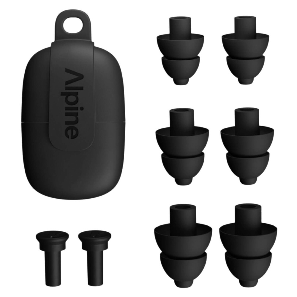 ALPINE HEARING PROTECTION アルパイン PartyPlug 騒音低減性能 Black イヤープラグ 本体画像