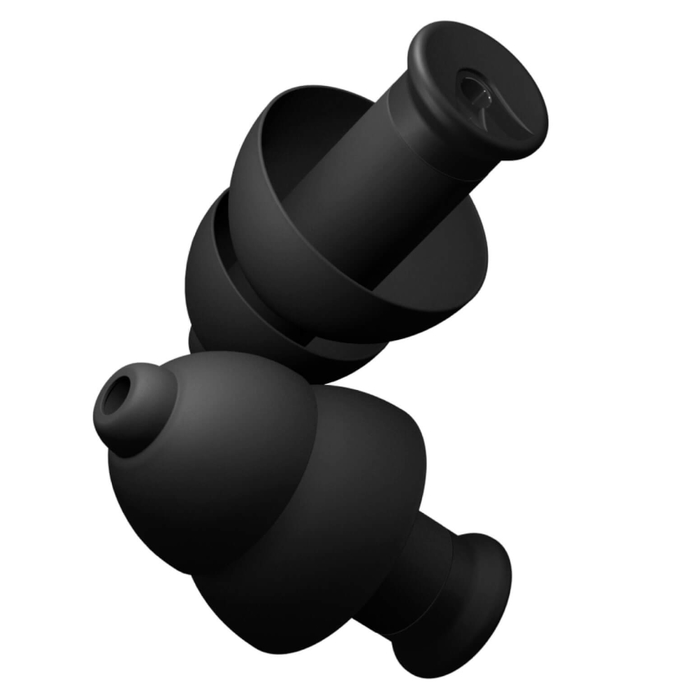 ALPINE HEARING PROTECTION アルパイン PartyPlug 騒音低減性能 Black イヤープラグ 本体画像 裏