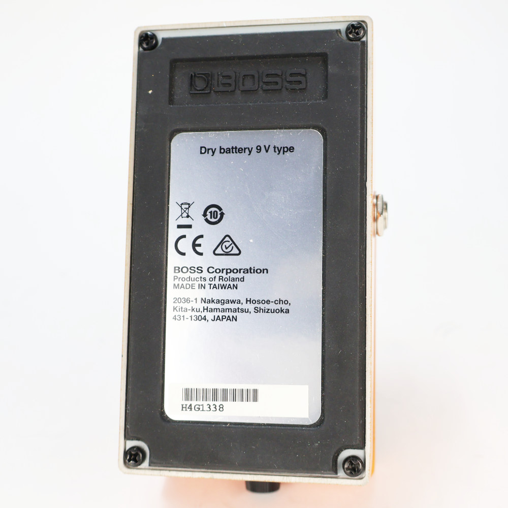 【中古】ディストーション エフェクター BOSS DS-1 Distortion ギターエフェクター 本体画像 裏