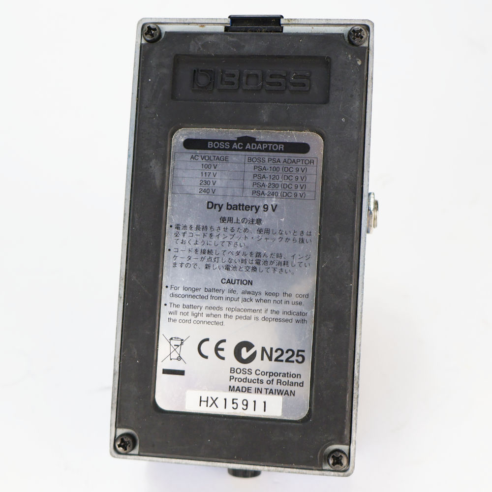 【中古】コンプレッサー エフェクター BOSS CS-3 Compression Sustainer ギターエフェクター 本体画像 裏