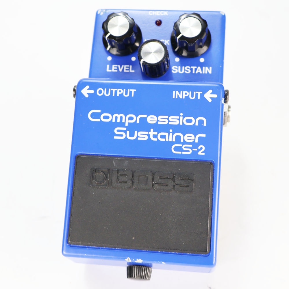 【中古】コンプレッサー エフェクター BOSS CS-2 Compression Sustainer Made in Japan ギターエフェクター