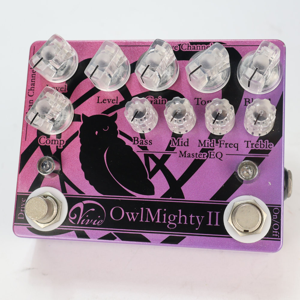 【中古】ベースプリアンプ エフェクター Vivie OwlMighty II オウルマイティー2 ヴィヴィー