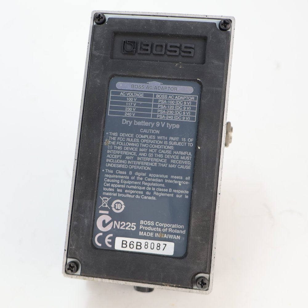 【中古】 ディストーション エフェクター BOSS ST-2 Power Stack ギターエフェクター 底面