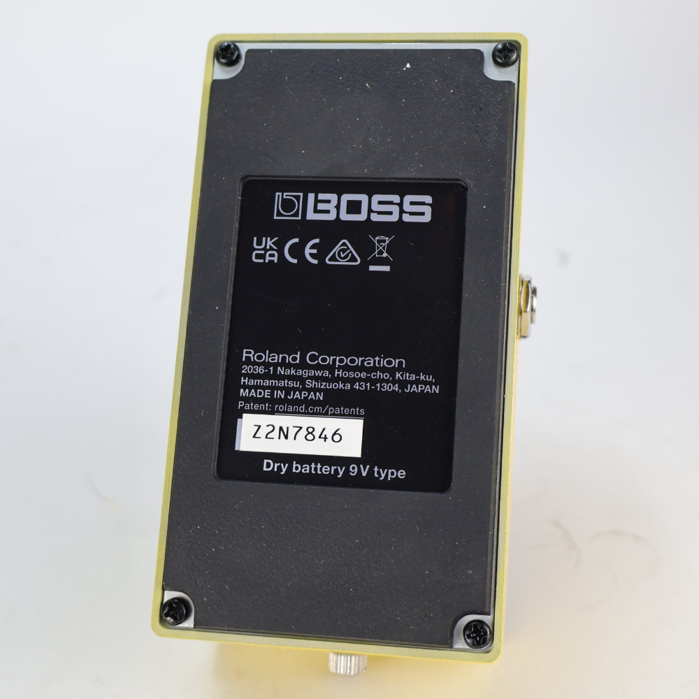 【中古】 エフェクター BOSS SD-1W SUPER OVER DRIVE WAZA CRAFTシリーズ オーバードライブ 技 底面
