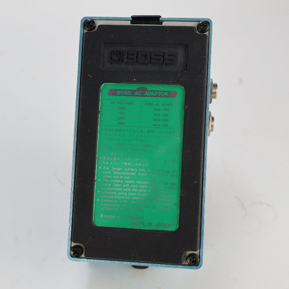 【中古】 コーラス エフェクター BOSS CE-3 Chorus Made in JAPAN ギターエフェクター 底面