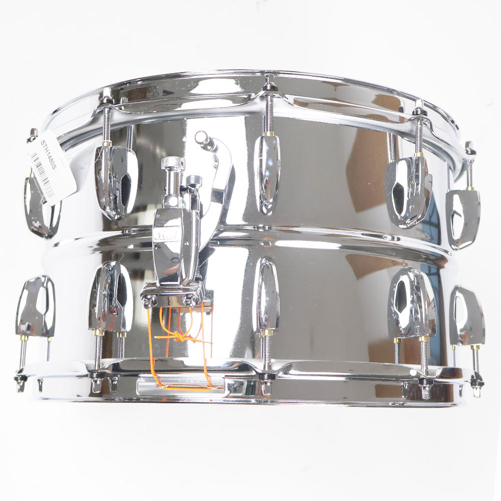 【訳あり】 Pearl パール STH1480S SensiTone Heritage Alloy 14×8 Deep Steel Snare Drum スネアドラム アウトレット ストレイナー