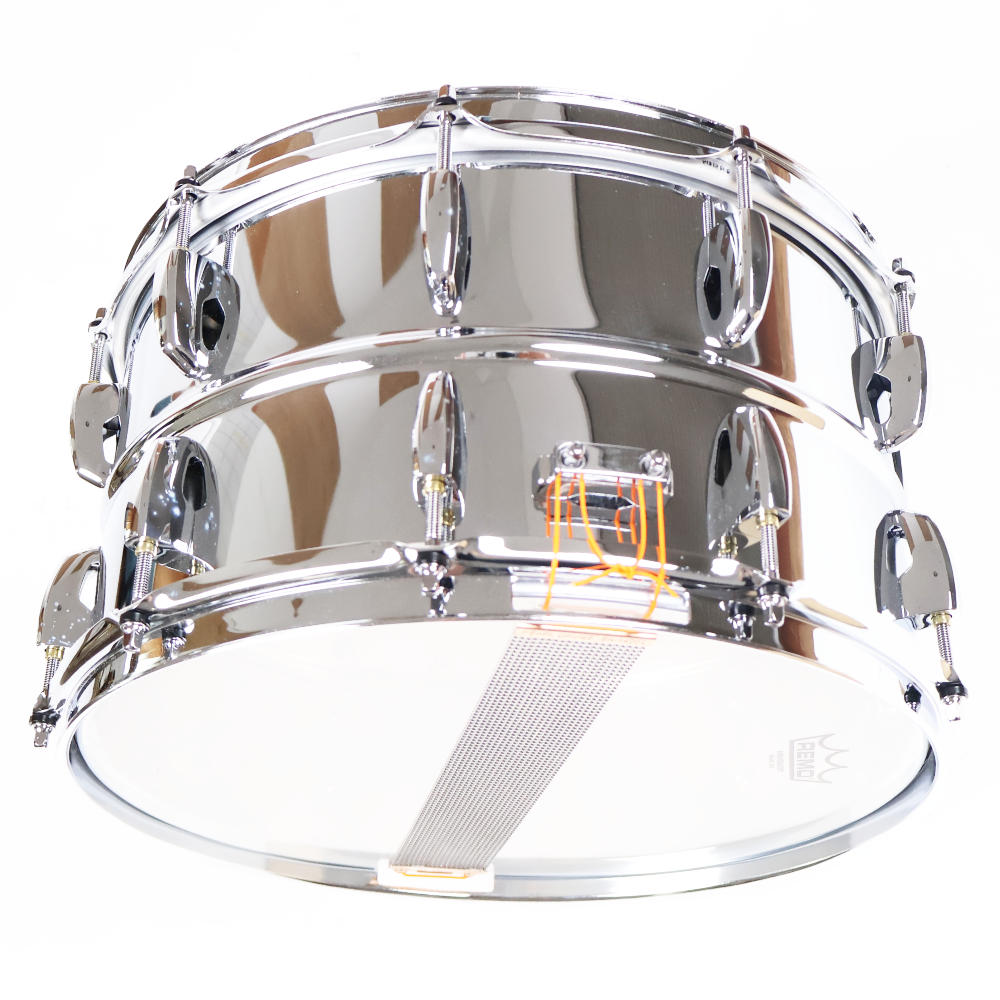 【訳あり】 Pearl パール STH1480S SensiTone Heritage Alloy 14×8 Deep Steel Snare Drum スネアドラム アウトレット ストレイナー2