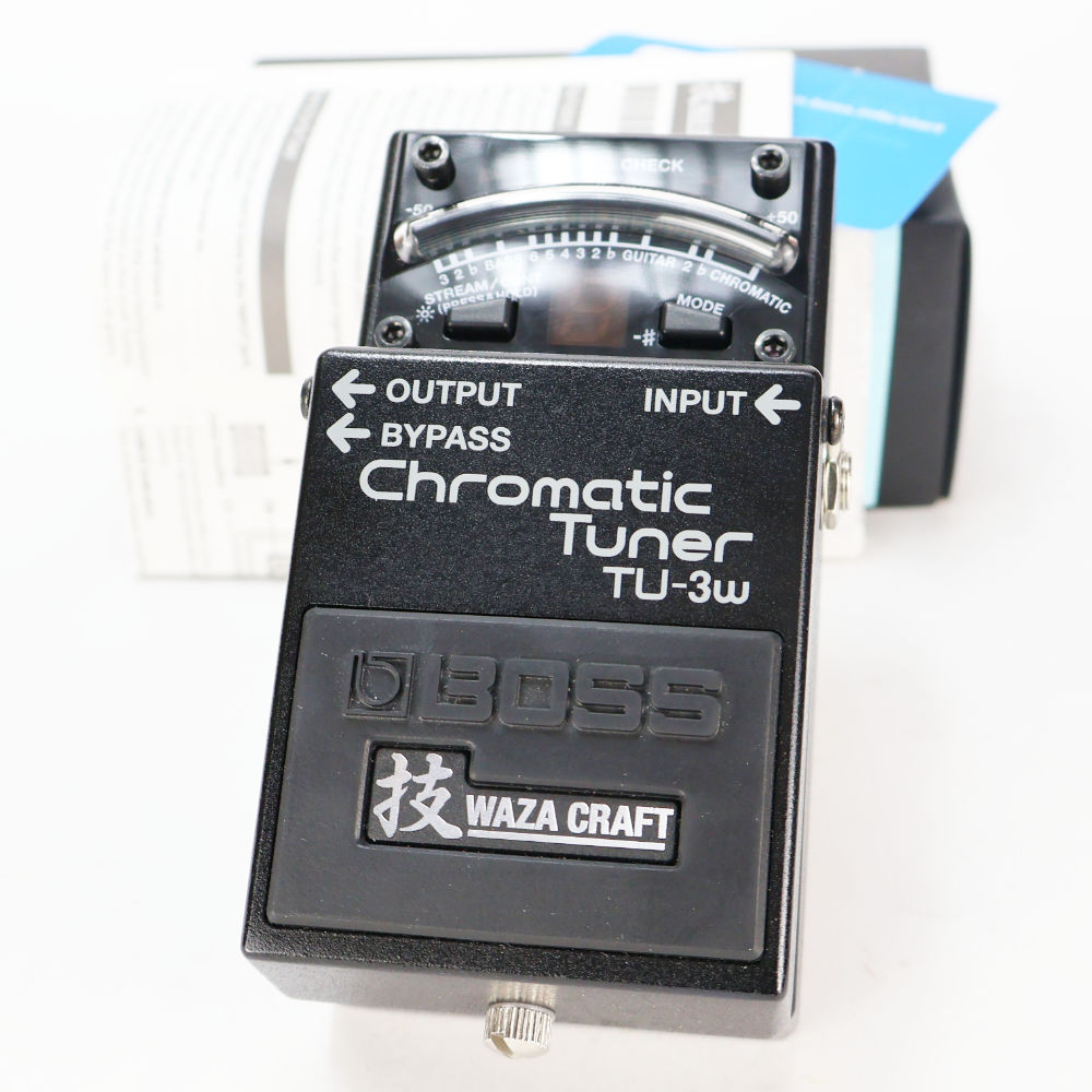 【中古】 BOSS TU-3W Chromatic Tuner WAZA CRAFTシリーズ ギターチューナー