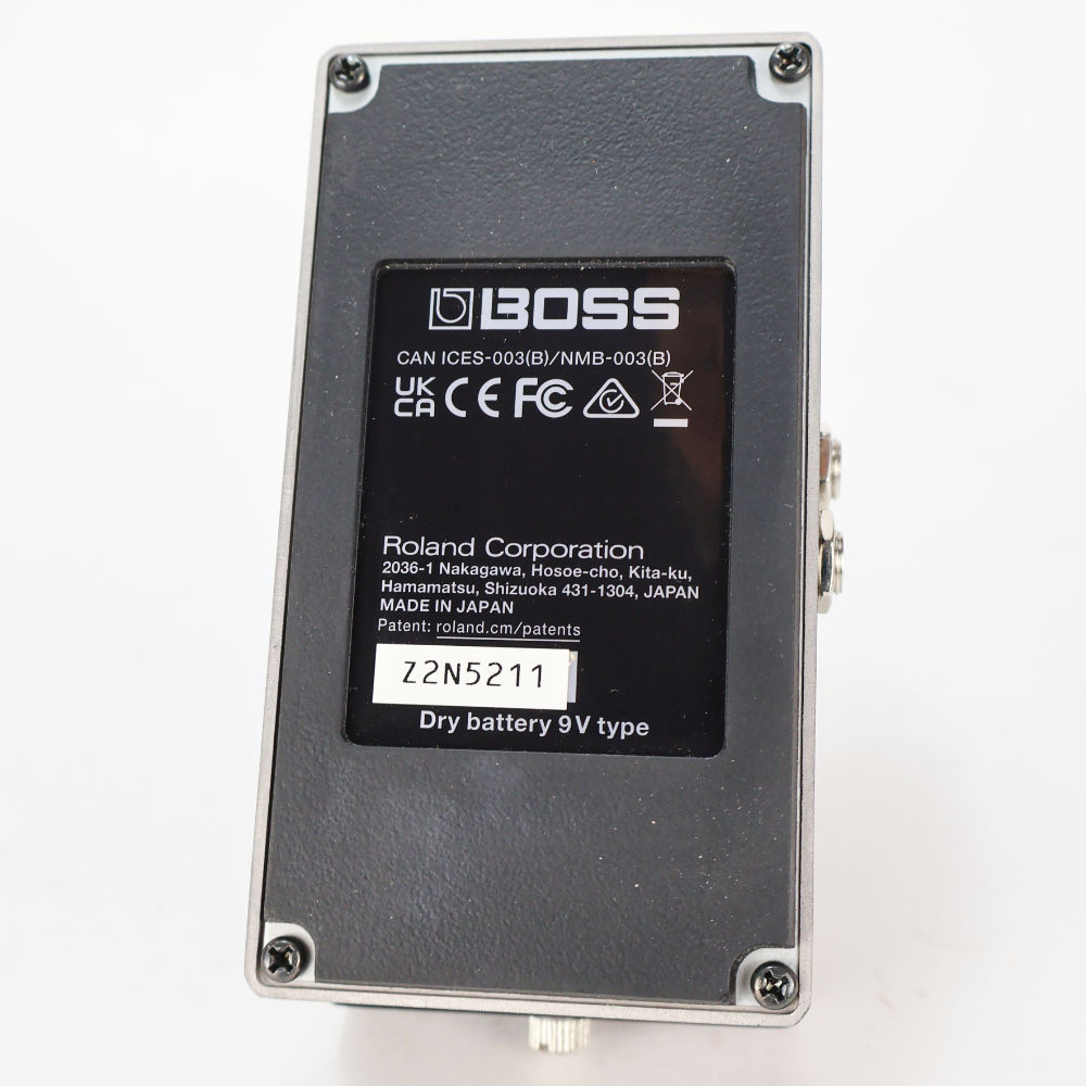 【中古】 BOSS TU-3W Chromatic Tuner WAZA CRAFTシリーズ ギターチューナー 本体画像 裏