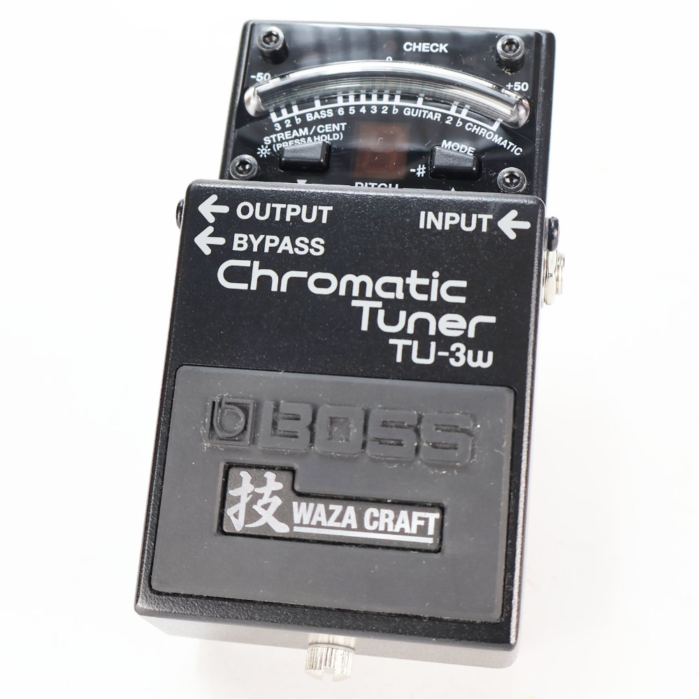 【中古】 BOSS TU-3W Chromatic Tuner WAZA CRAFTシリーズ ギターチューナー