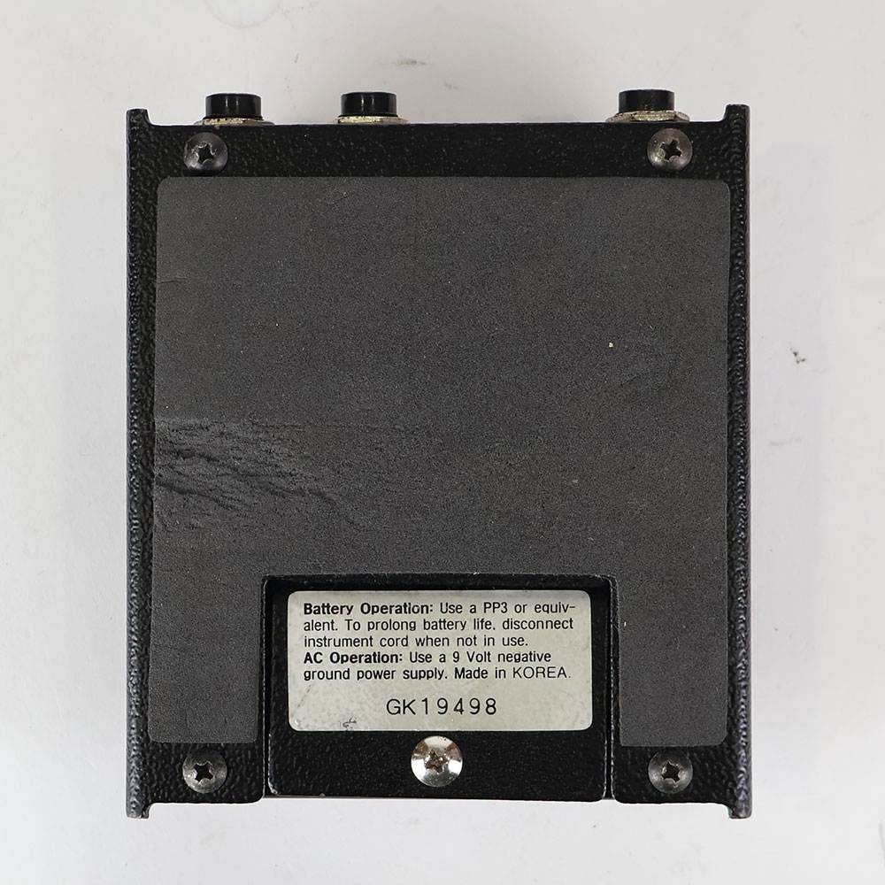 【中古】 ディストーション Marshall The Guv’nor made in KOREA マーシャル ガバナー 裏面