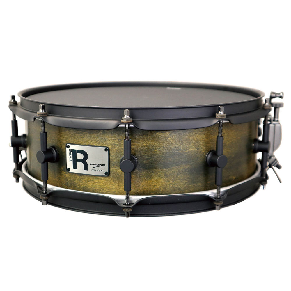 【訳あり】 CANOPUS カノウプス Type-R MTR-1450PH-CM 5インチ×14インチ スネアドラム アウトレット