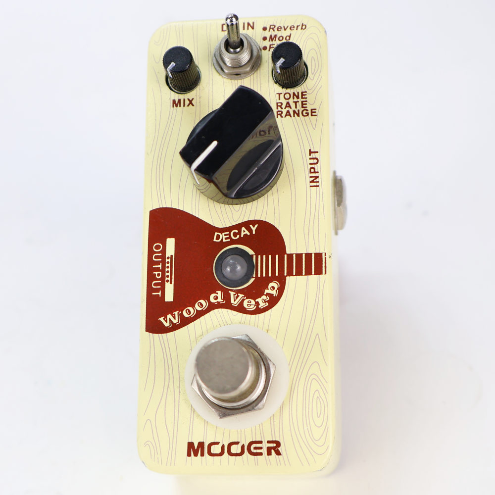 【中古】 Mooer WoodVerb アコースティック用リバーブ ギターエフェクター