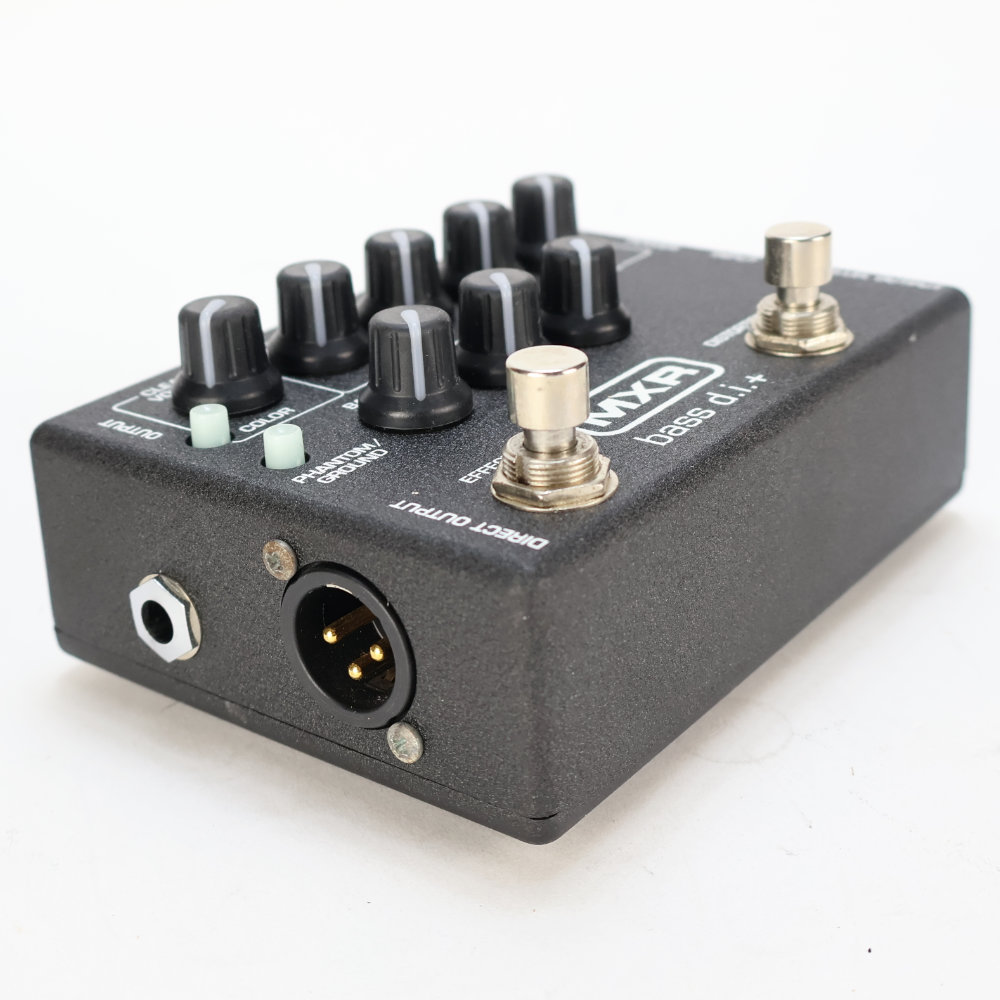 【中古】 ベース用ダイレクトボックス MXR M80 Bass D.I.+ ベースディストーション ベースエフェクター 本体画像 斜め
