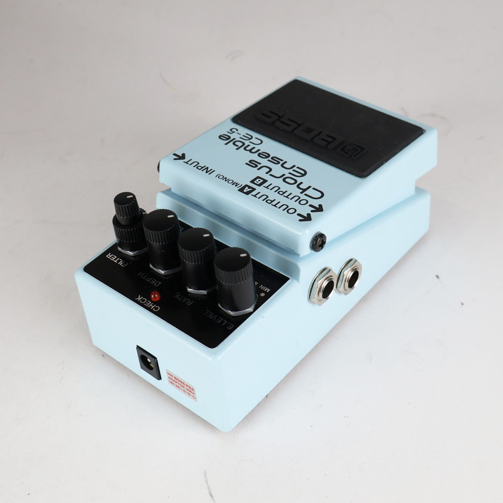 【中古】コーラスアンサンブル エフェクター BOSS CE-5 Chorus Ensemble ギターエフェクター 側面