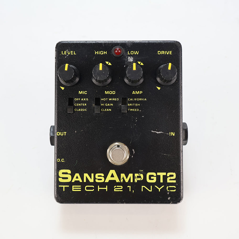 【中古】 TECH21 SansAmp GT2 アンプシミュレーター ギターエフェクター