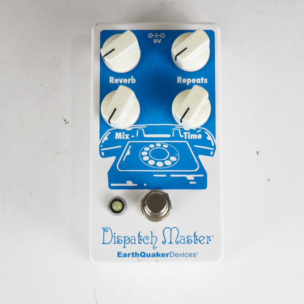 【中古】 EarthQuaker Devices アースクエイカーデバイセス EQD Dispatch Master デジタルディレイ&リバーブ ギターエフェクター