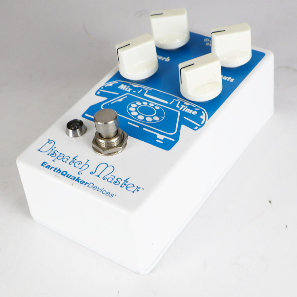 【中古】 EarthQuaker Devices アースクエイカーデバイセス EQD Dispatch Master デジタルディレイ&リバーブ ギターエフェクター 側面