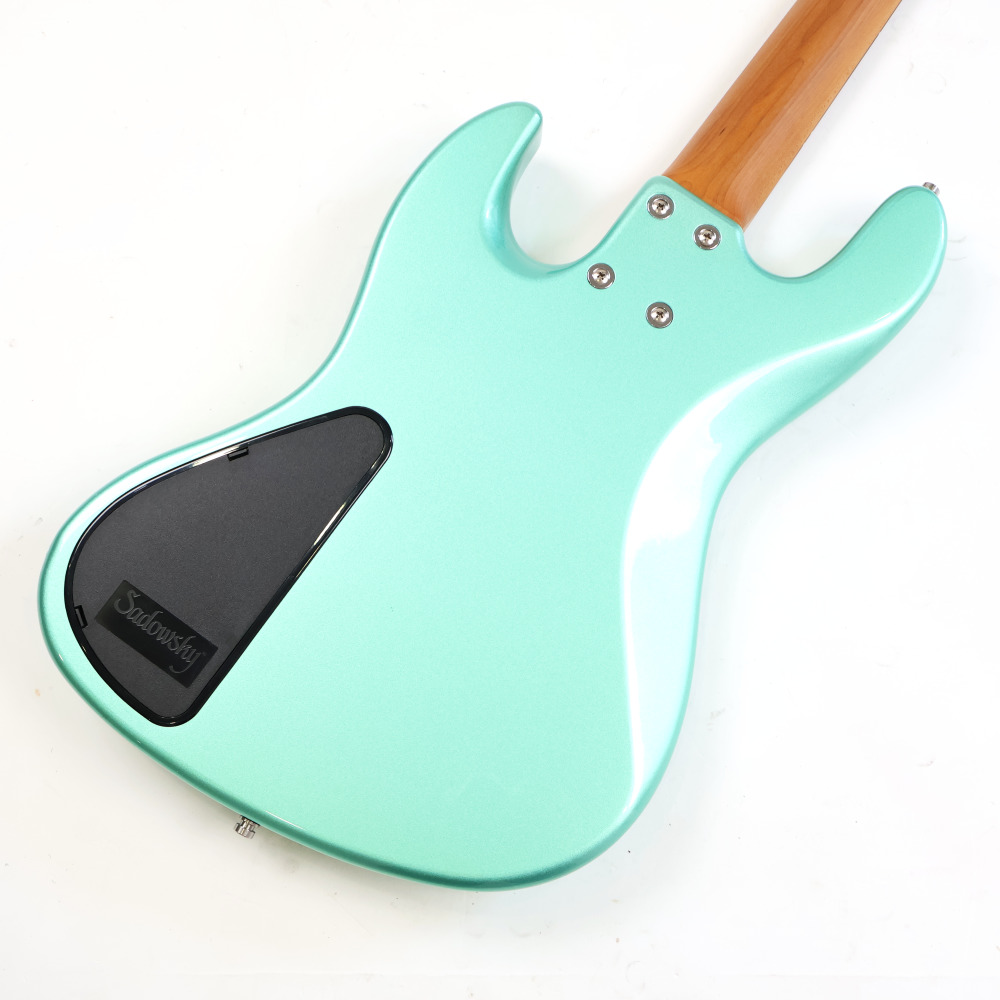Sadowsky サドウスキー MetroExpress MX21 HP4 Morado Fingerboard Sage Green Metallic エレキベース 詳細画像