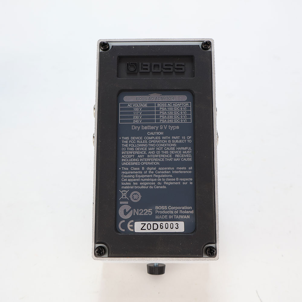 【中古】 テラエコー エフェクター BOSS TE-2 Tera Echo ギターエフェクター 裏面
