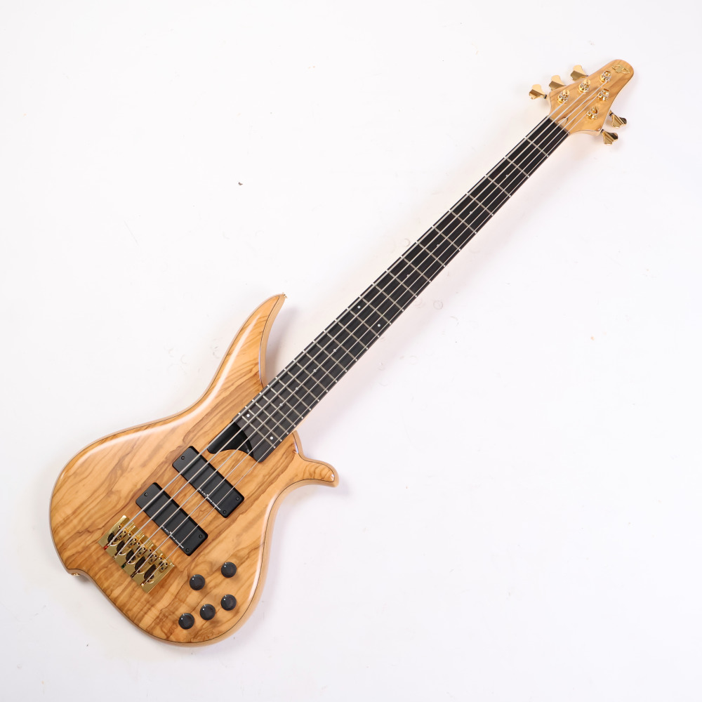 中古】5弦エレキベース チューン TUNE TWB-5 EX Olive Top / Alder