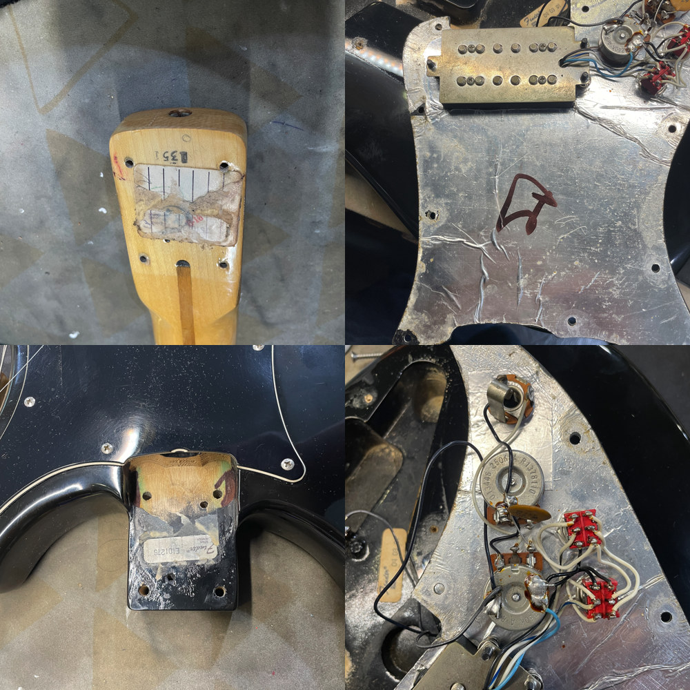 【中古】 エレキギター Fender Lead I Maple FingerBoard Black 1981年製 フェンダー リード1 ピックアップ