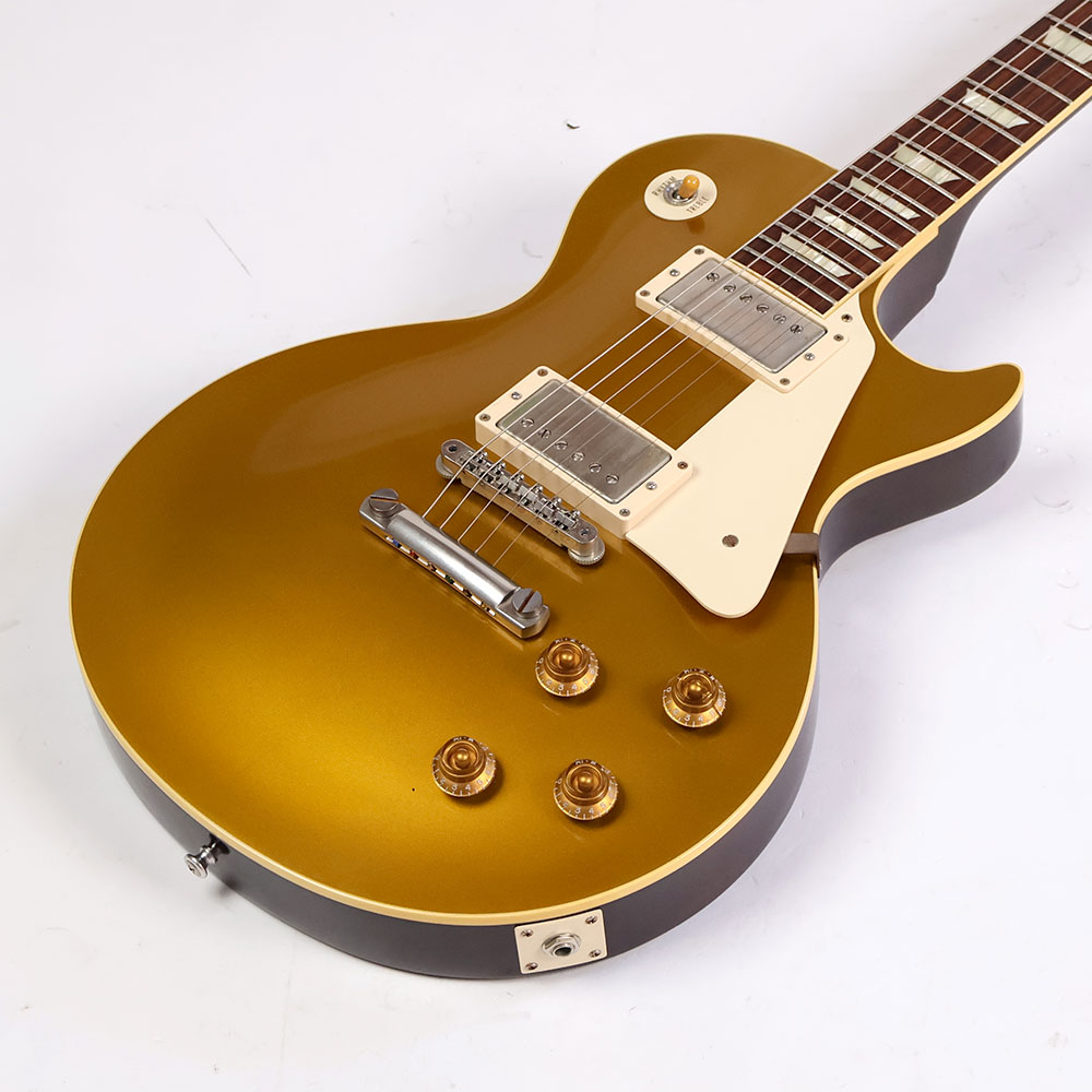 【中古】 エレキギター Gibson 1957 Historic Collectio Les Paul Standard Gold Top Dark Back VOS 2013年製 3.98kg ギブソン 57レスポール ゴールドトップ ダークバック ボディ