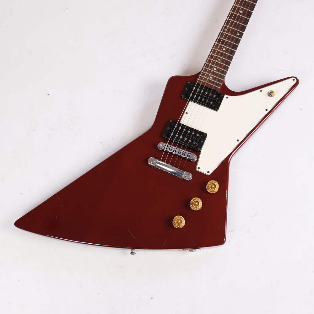 【中古】 エレキギター Gibson Explorer ’76 Cherry 1991年製 ギブソン エクスプローラー 76Reissue ボディトップ