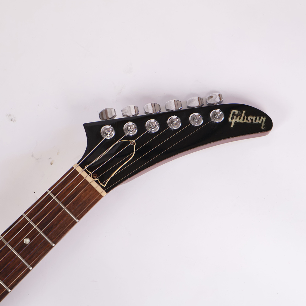 【中古】 エレキギター Gibson Explorer ’76 Cherry 1991年製 ギブソン エクスプローラー 76Reissue ヘッド