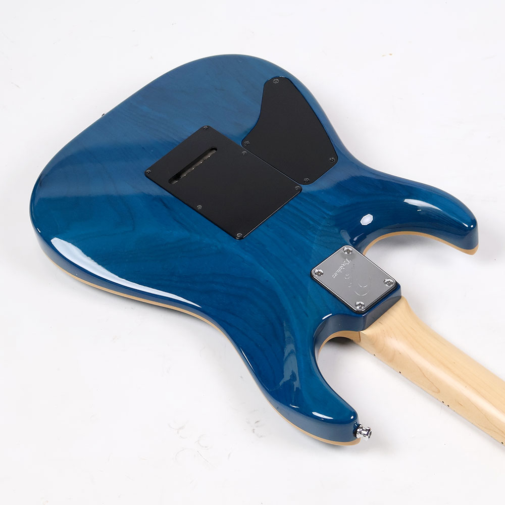 【中古】 エレキギター T’s Guitars DST-24 Carved Top Ash Trans Blue Burst アッシュボディー 3.18kg軽量個体 ティーズギター MADE IN JAPAN 日本製 ボディ