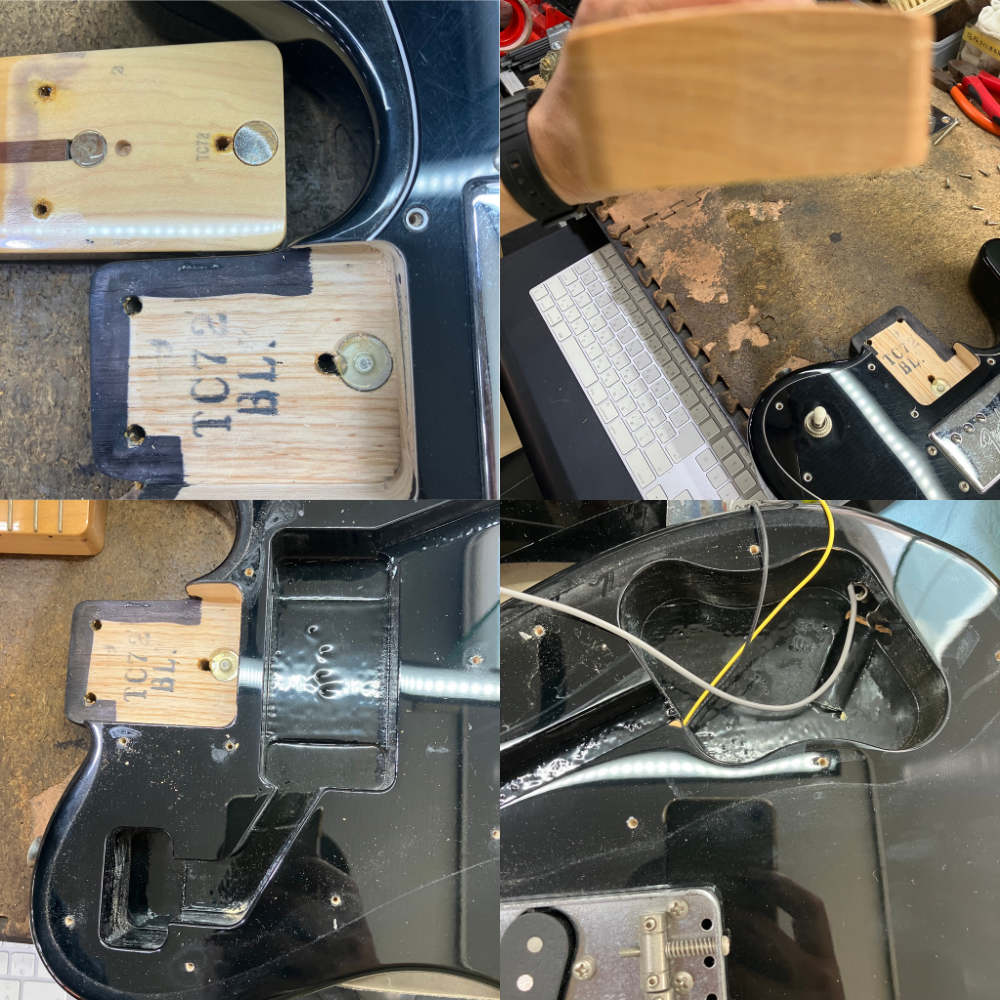 【中古】 エレキギター Fender Japan TC72 Black Telecaster Custom 2010年-2012年製 フェンダージャパン テレキャスターカスタム 詳細画像