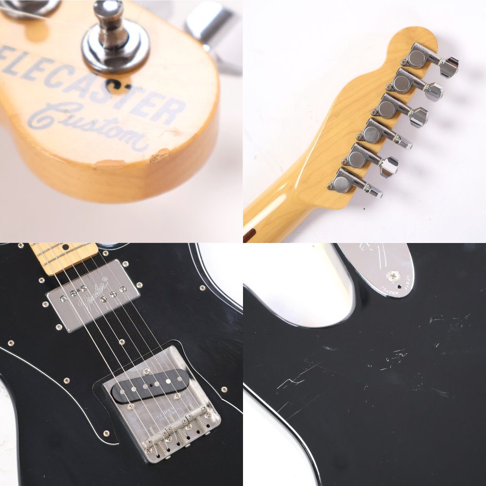 【中古】 エレキギター Fender Japan TC72 Black Telecaster Custom 2010年-2012年製 フェンダージャパン テレキャスターカスタム 詳細画像
