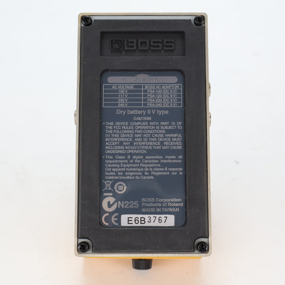 【中古】 アコースティックシミュレーター エフェクター BOSS AC-3 Acoustic Simulator ギターエフェクター 底面