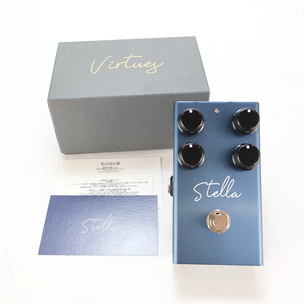 Virtues stella ギターエフェクター ディストーション 中古】 ディストーション エフェクター Virtues ヴァーチャス Stella