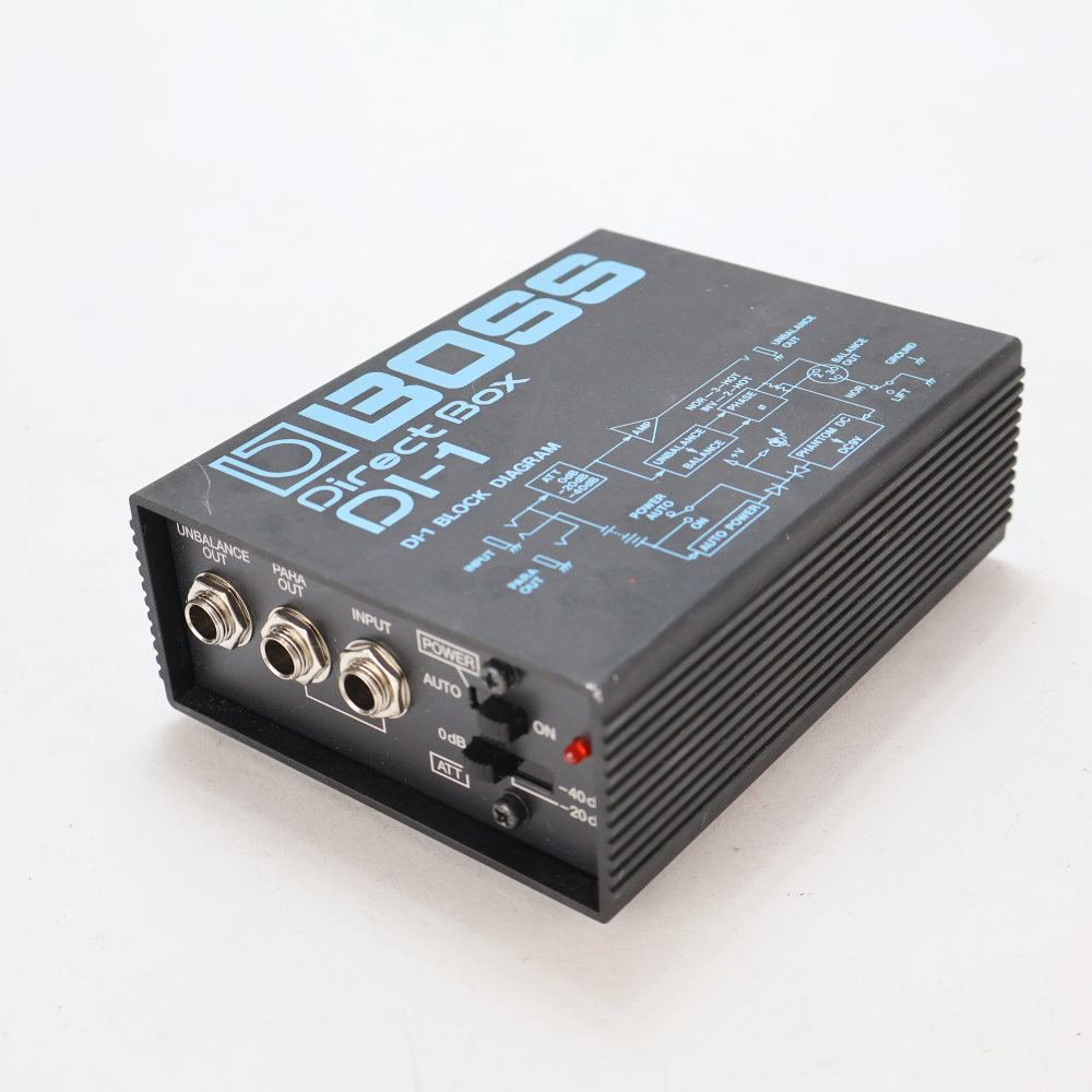 BOSS Direct Box DI-1 ダイレクトボックス　中古良品② 中古】 ダイレクトボックス DIボックス BOSS DI-1 Direct Box D.I