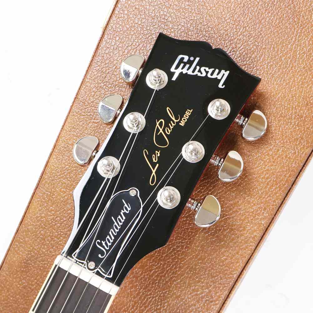 【中古】 エレキギター Gibson Les Paul Standard ’60s Unburst 2024年製 高年式 60sスリムテーパーネック ヘッド画像