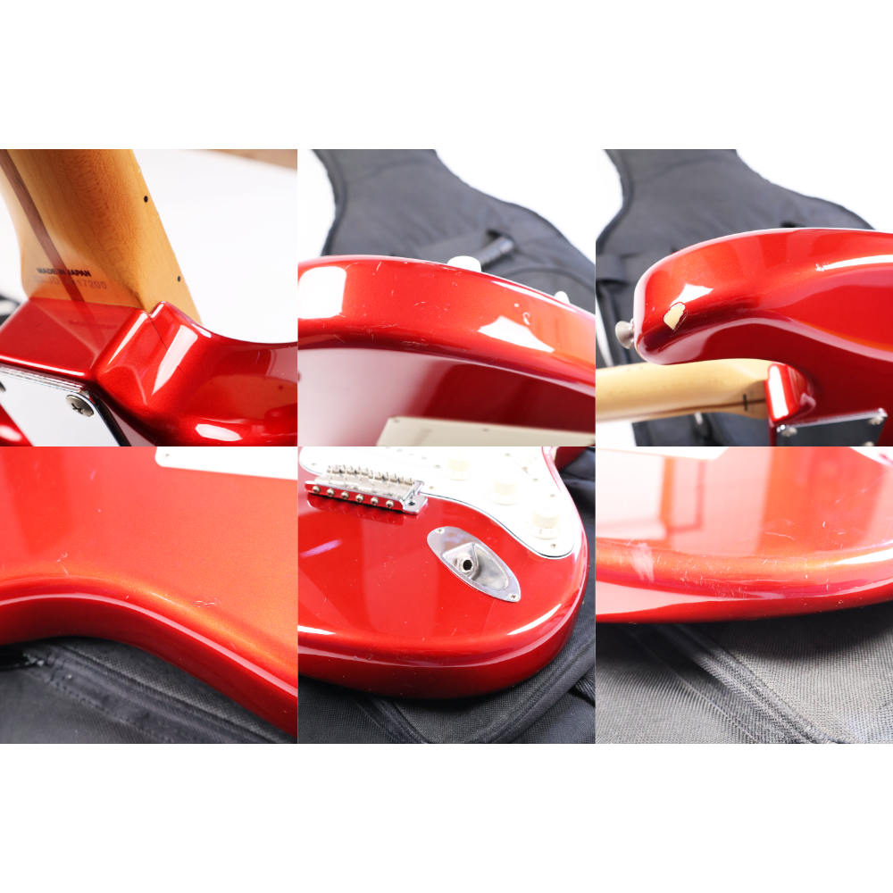 【中古】 エレキギター Fender Japan ST-STD CAR Maple FingerBoard 2014年製 フェンダージャパン ストラトキャスター 傷