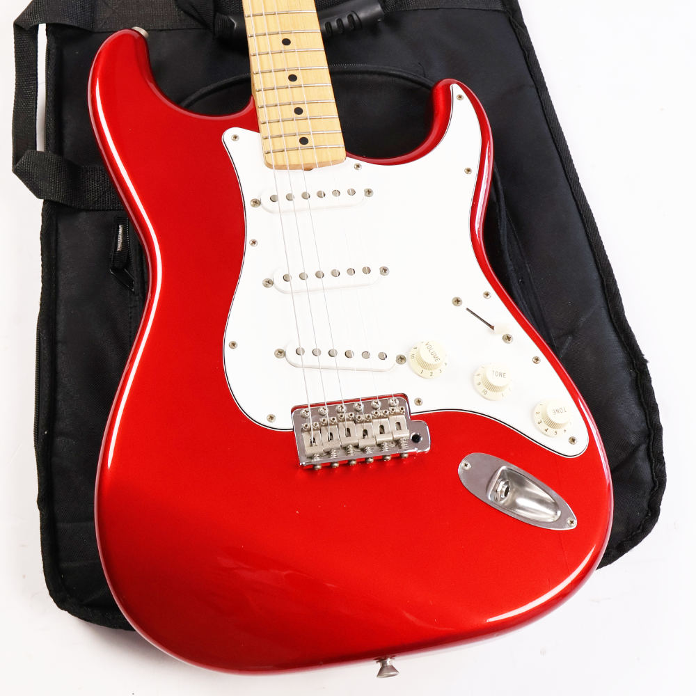 【中古】 エレキギター Fender Japan ST-STD CAR Maple FingerBoard 2014年製 フェンダージャパン ストラトキャスター ボディ画像