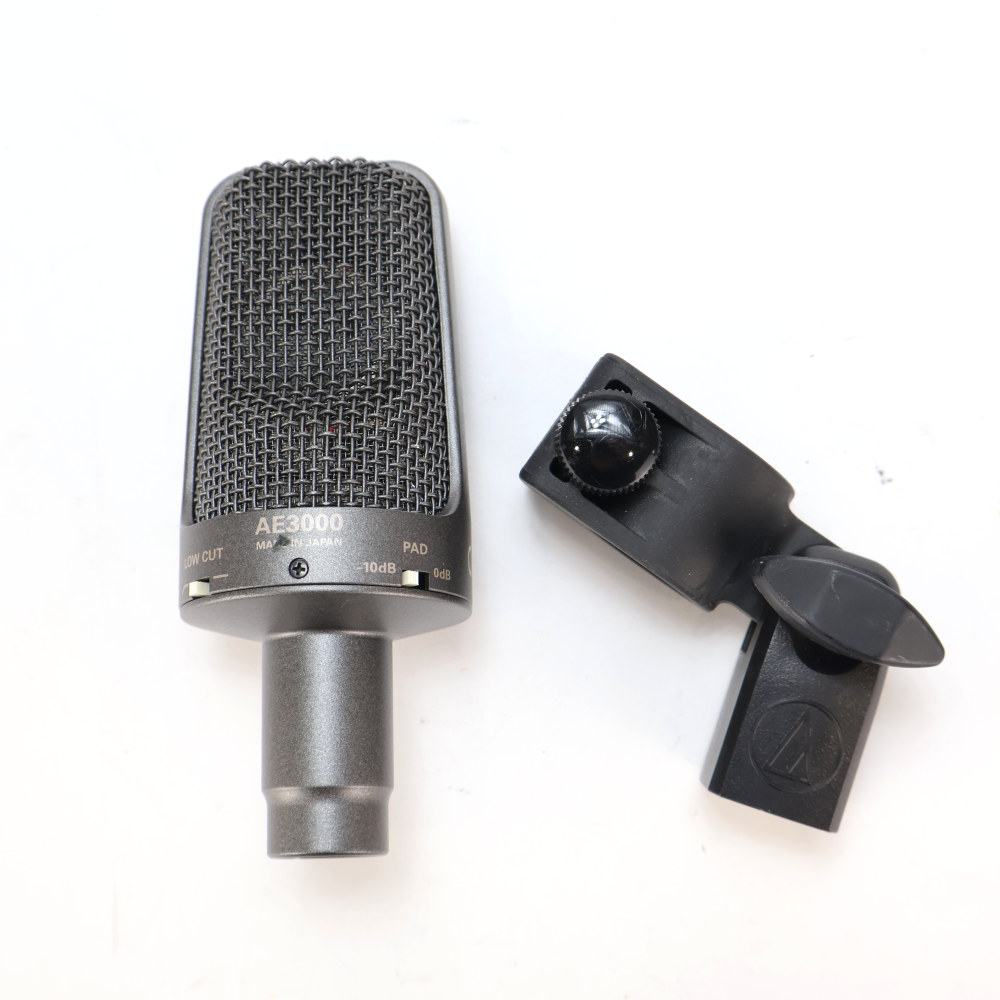 【中古】 AUDIO-TECHNICA AE3000 コンデンサーマイク 日本製 MADE IN JAPAN