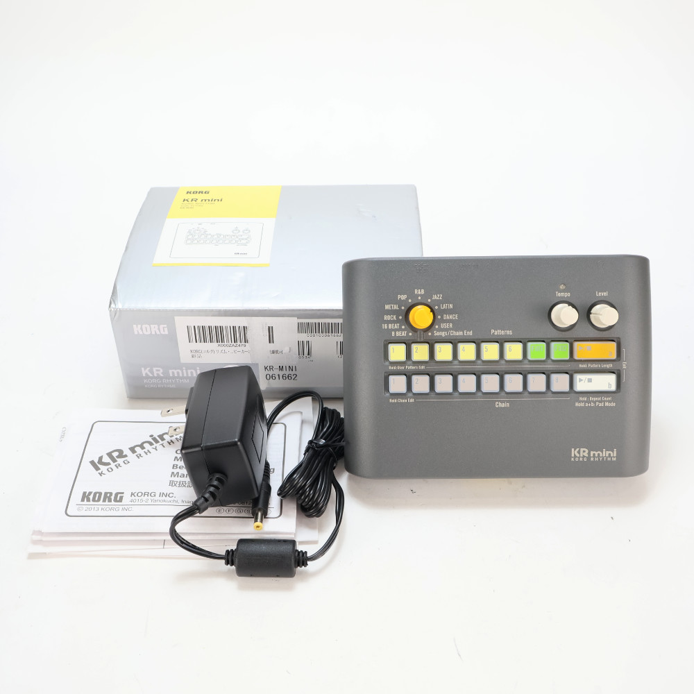 【中古】 リズムマシーン KORG コルグ KR mini リズム ボックス