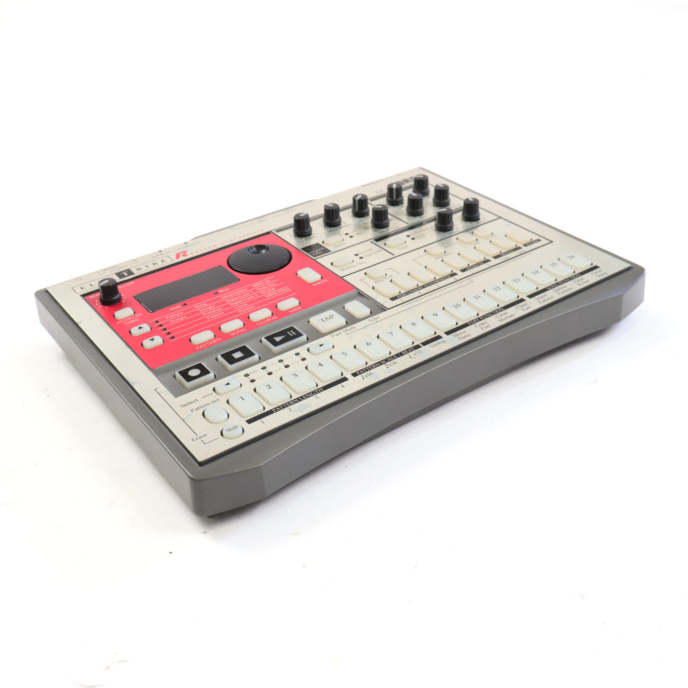 【中古】 リズムシンセサイザー KORG ER-1 ELECTRIBE R エレクトライブ パーカッションシンセサイザー 本体画像 斜め 2