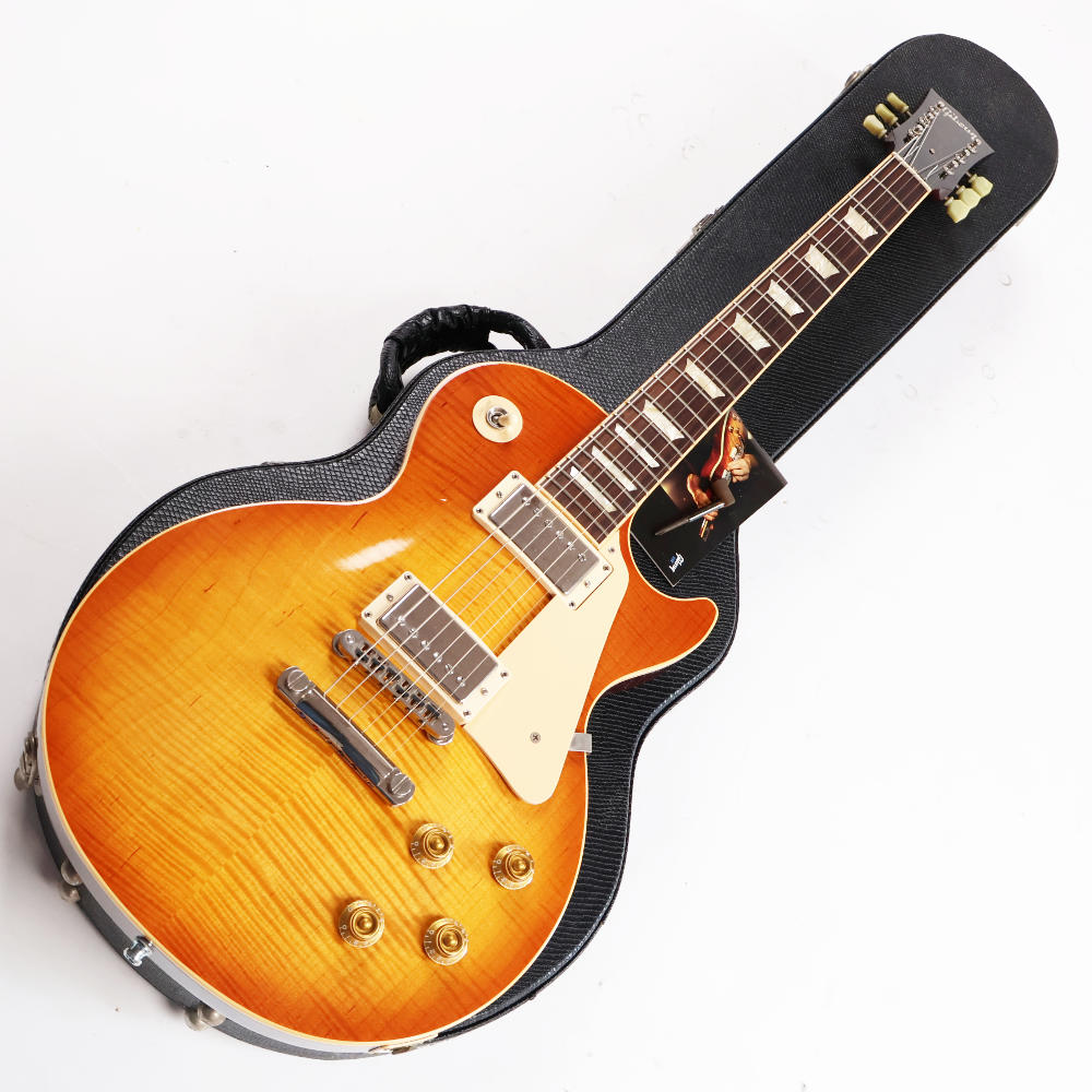 【中古】 エレキギター Gibson Les Paul Standard 50s Plus Light Burst 2005年製 Burstbuckerピックアップ レスポールスタンダード