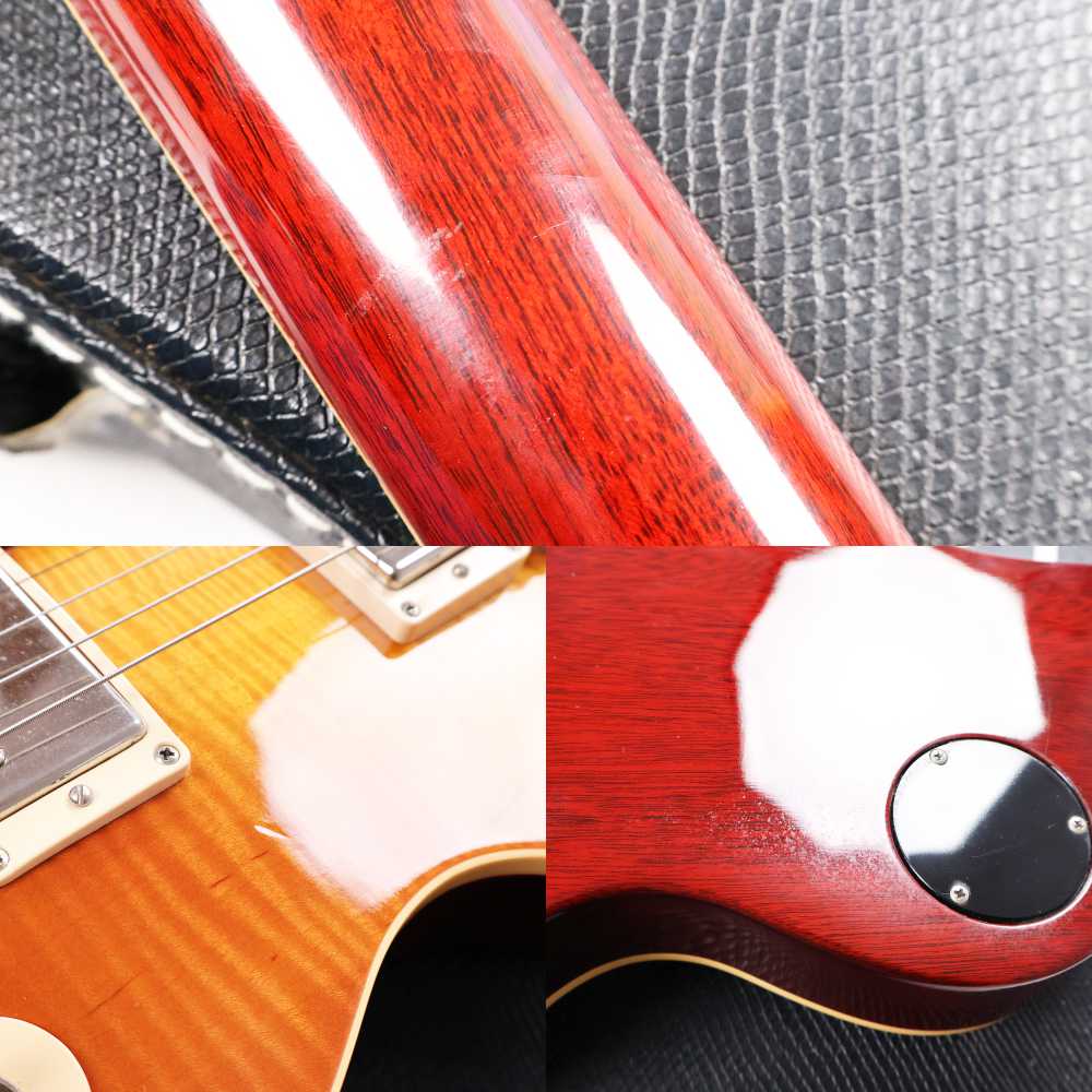 【中古】 エレキギター Gibson Les Paul Standard 50s Plus Light Burst 2005年製 Burstbuckerピックアップ レスポールスタンダード 傷