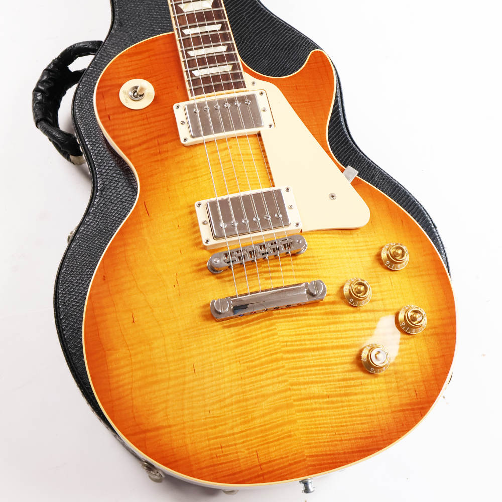 【中古】 エレキギター Gibson Les Paul Standard 50s Plus Light Burst 2005年製 Burstbuckerピックアップ レスポールスタンダード ボディ画像
